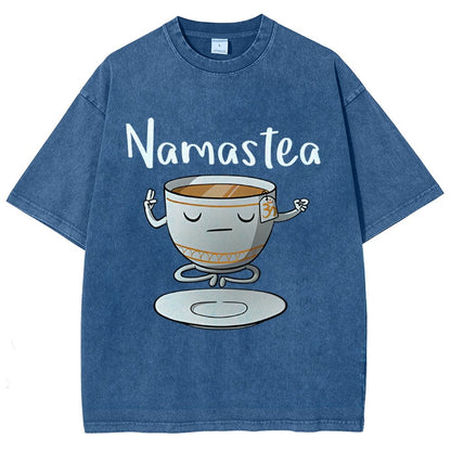 Namastea Vintage Distressed T-shirt