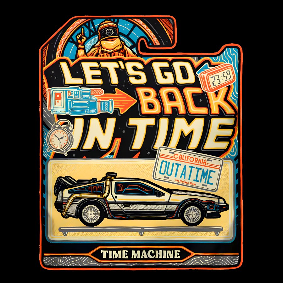 Time Machine Geek T-Shirt