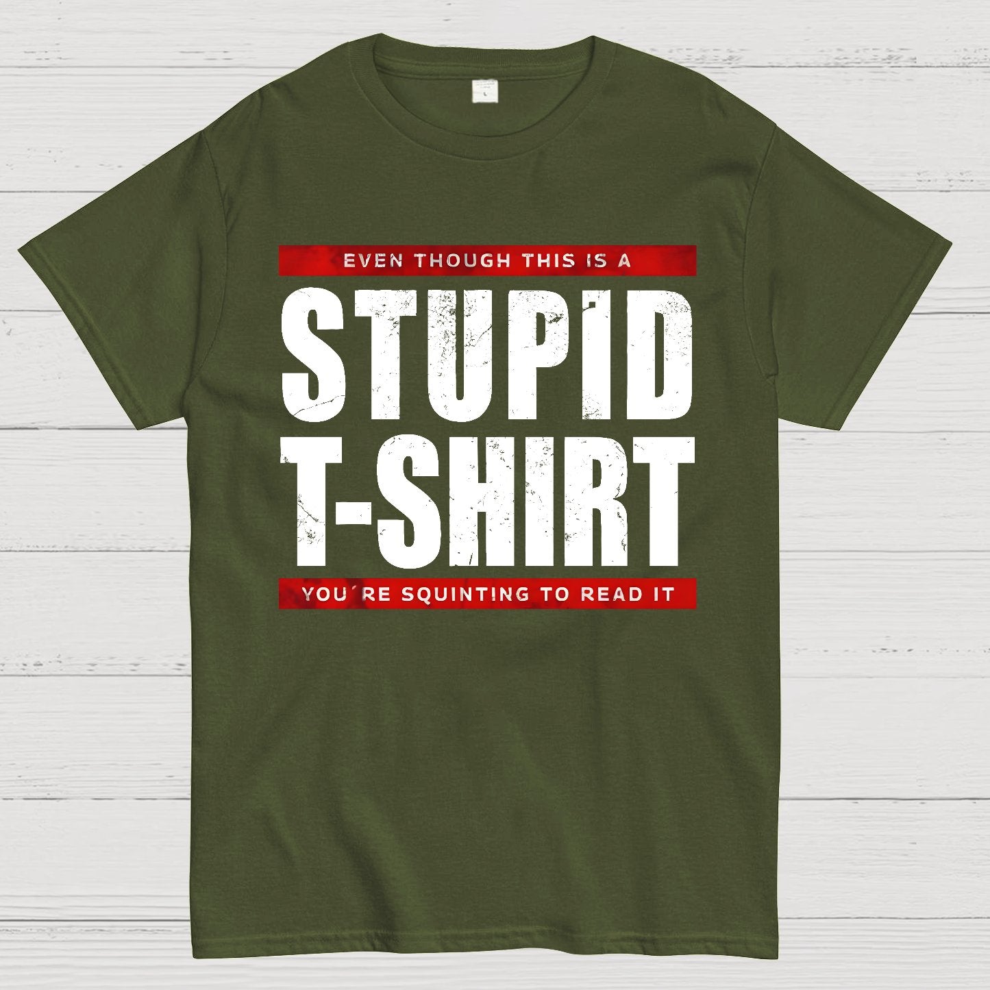 STUPID T-SHIRT Geek T-Shirt