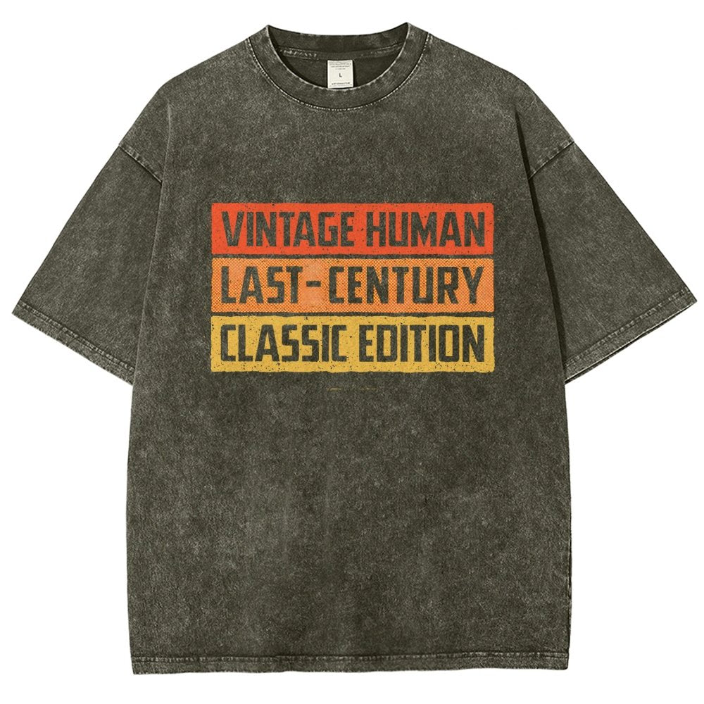 Vintage Human Vintage Distressed T-shirt