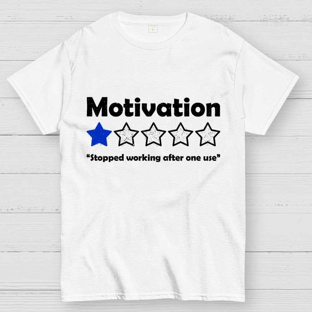 Motivation Review Geek T-Shirt