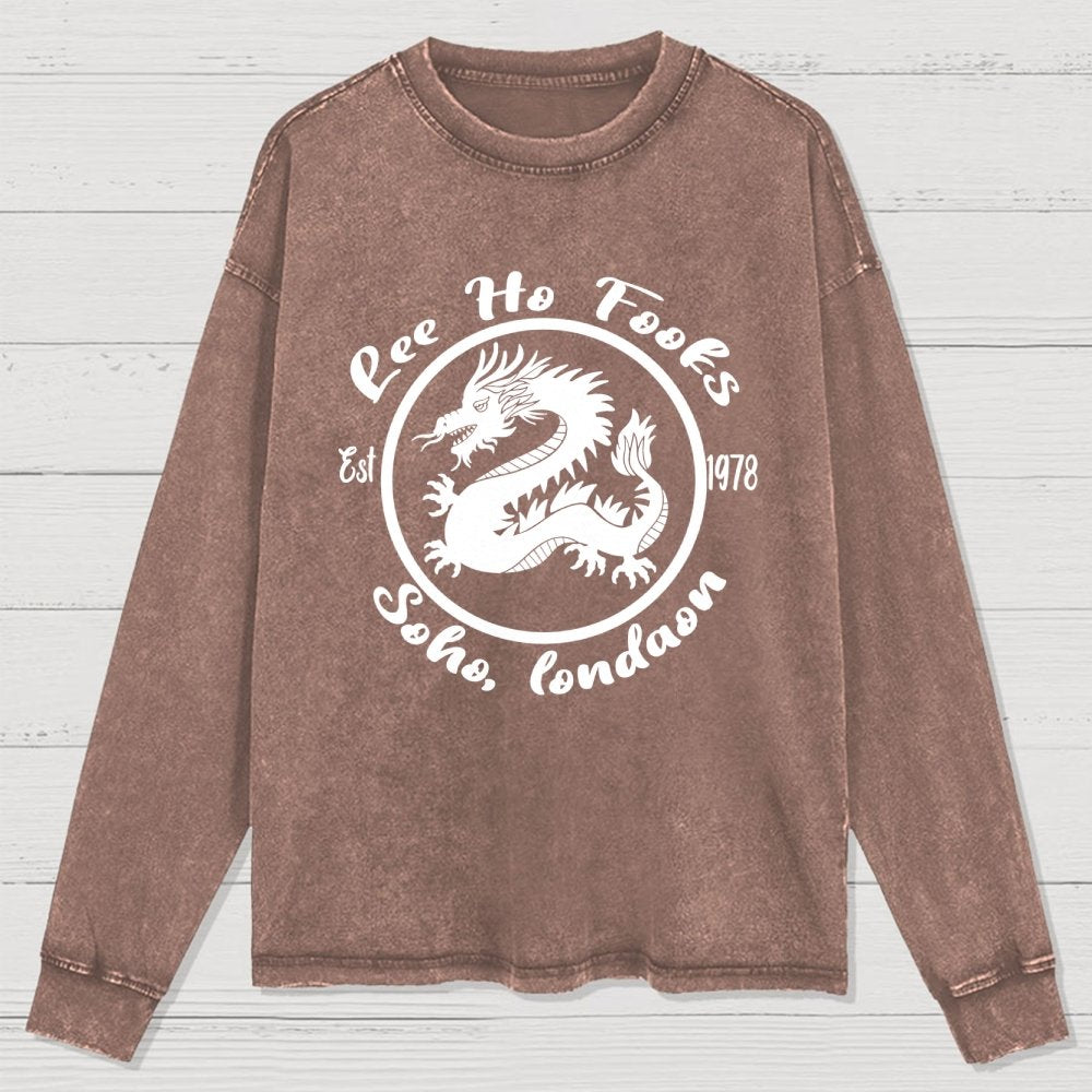 Lee Ho Fooks Washed Long Sleeve Tee