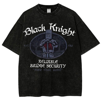 Black Knight Vintage Distressed T-shirt
