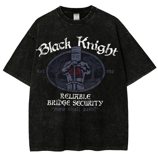 Black Knight Vintage Distressed T-shirt