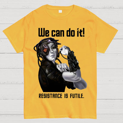 We Can Do It Opposing is Hopeless Geek T-Shirt
