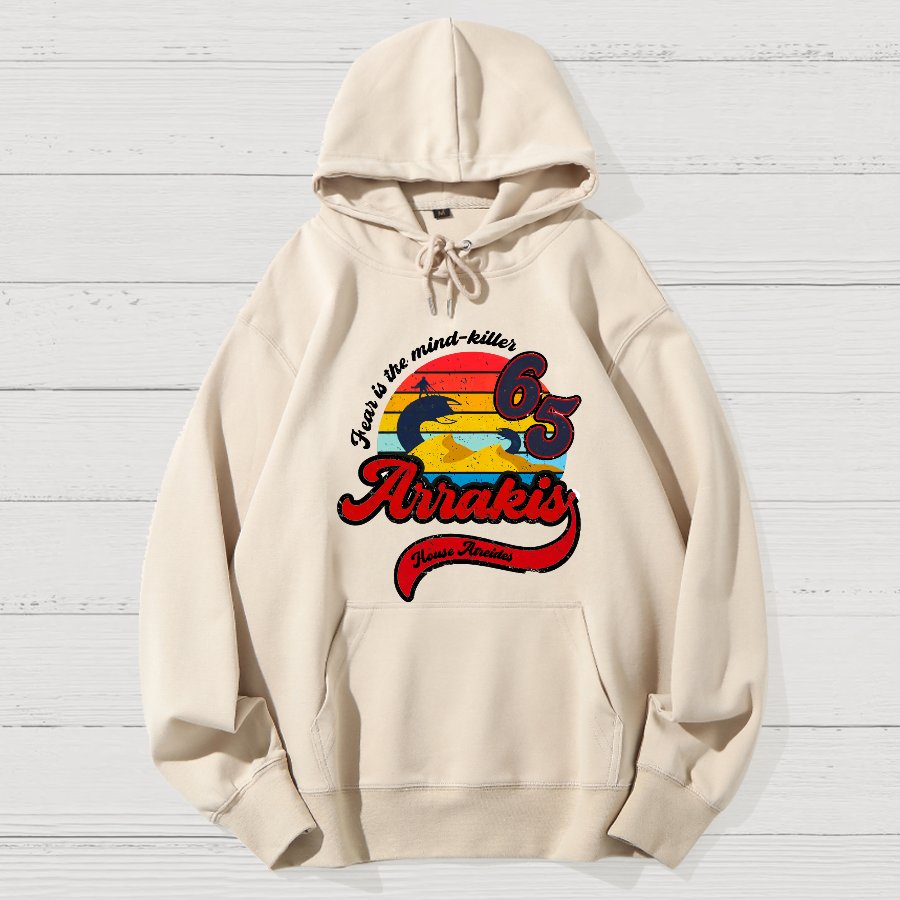 Fear Is The Mind Killer Nerdy Geek Cotton Hoodie