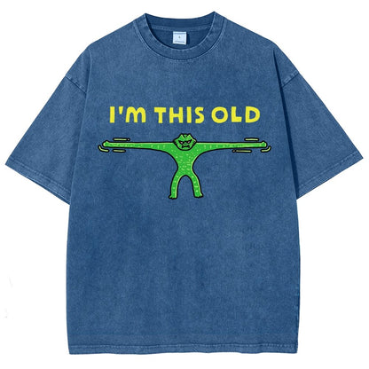 Old As Stretch Vintage Distressed T-shirt