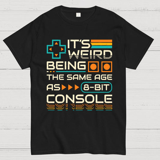 8-Bit Aged Geek T-Shirt