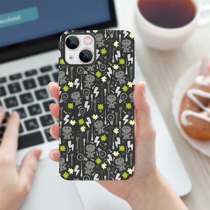 Space Planet Stick Figure Phone Cases