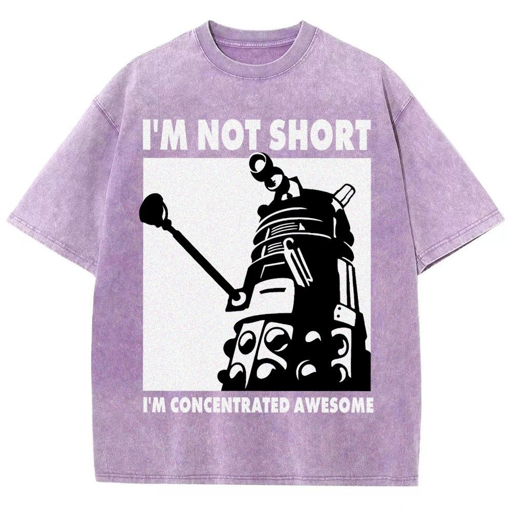 I'm Not Short I'm Concentrated Awesome Vintage Distressed T-shirt