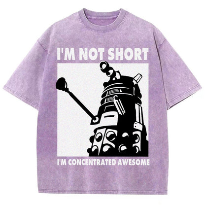 I'm Not Short I'm Concentrated Awesome Vintage Distressed T-shirt