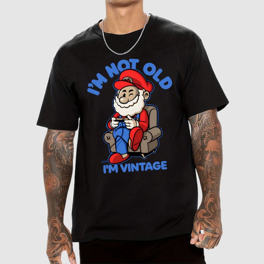 I Am Just Vintage Geek T-Shirt