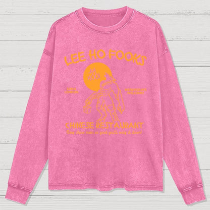 Lee Ho Fooks Chinese Restaurant Washed Long Sleeve Tee