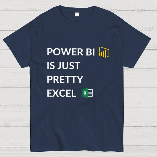 Excel VS Power BI Unisex Geek T-Shirt