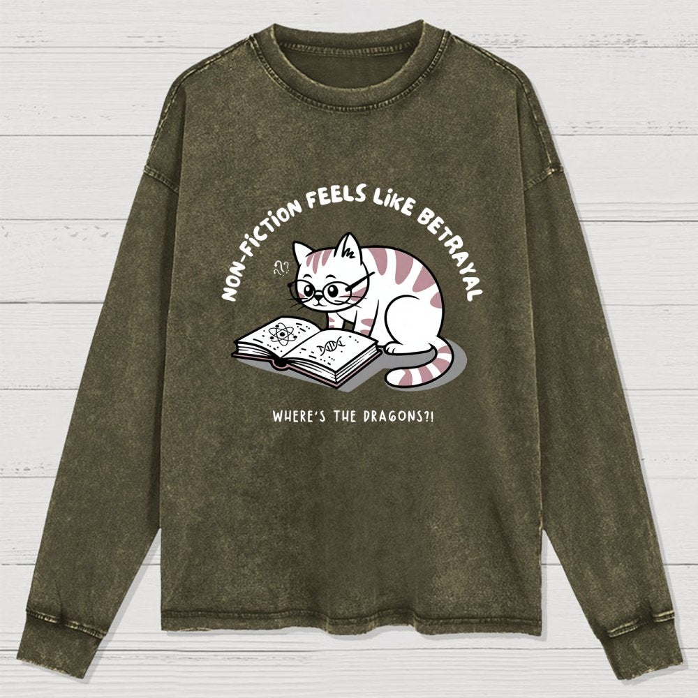 Where's the Dragons Washed Long Sleeve Tee