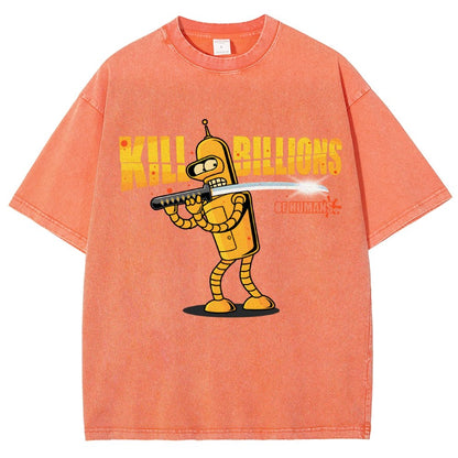 Kill Billions Vintage Distressed T-shirt