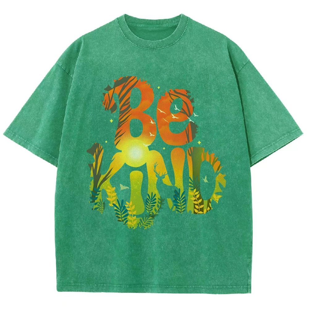 Be Kind Vintage Distressed T-shirt