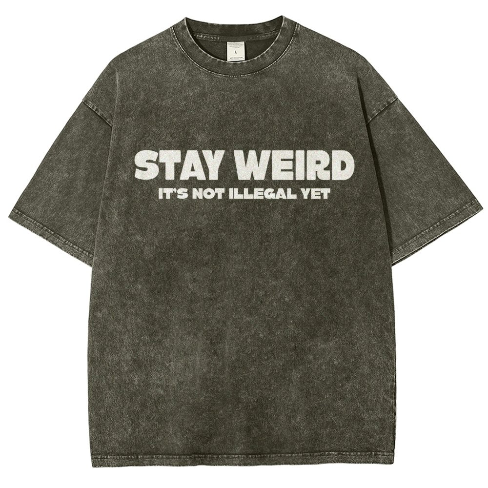 Not Illegal Yet Vintage Distressed T-shirt