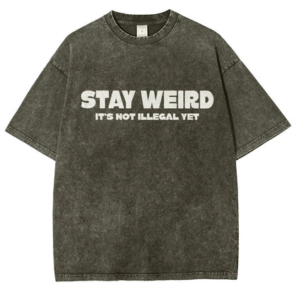 Not Illegal Yet Vintage Distressed T-shirt
