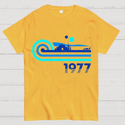 Retro Vintage Desert Planet Geek T-Shirt