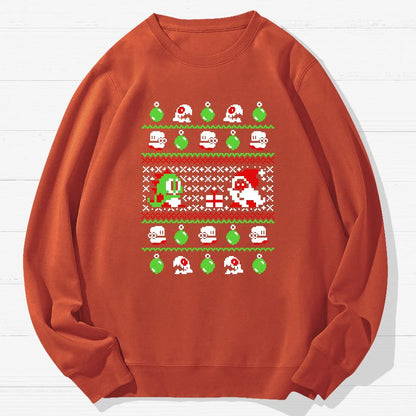 Bubble Bauble Geek Cotton Sweatshirt