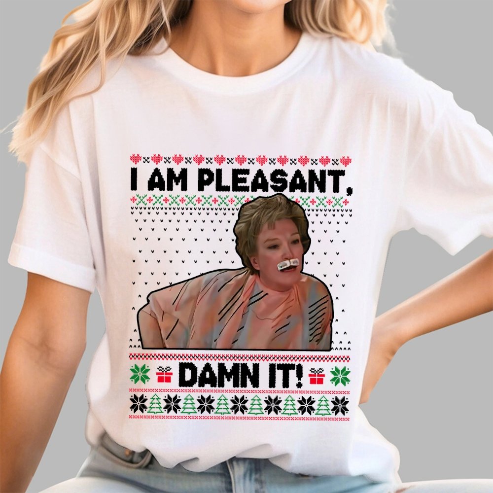 I Am Pleasant Damn It Geek T-Shirt