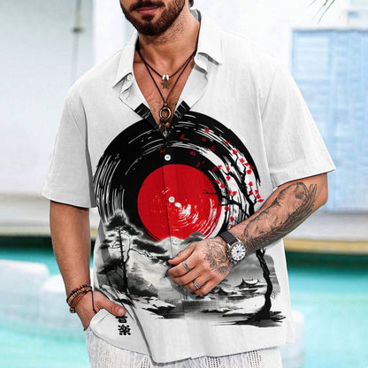 Sound Of Japan Sumi E Geek Hawaiian Shirt