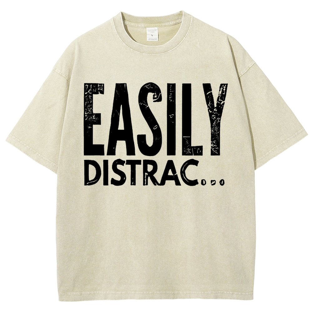 ADHD OCD Awareness Vintage Distressed T-shirt