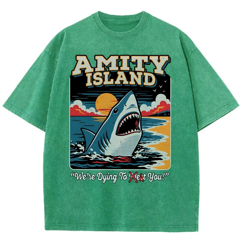 Dying to Eat You Vintage Distressed T-shirt