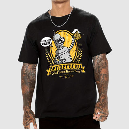 Beer Festival Machines Get Drunk Geek T-Shirt