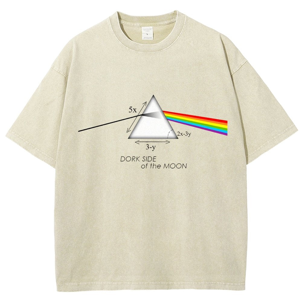 Dork World Of The Moon Vintage Distressed T-shirt
