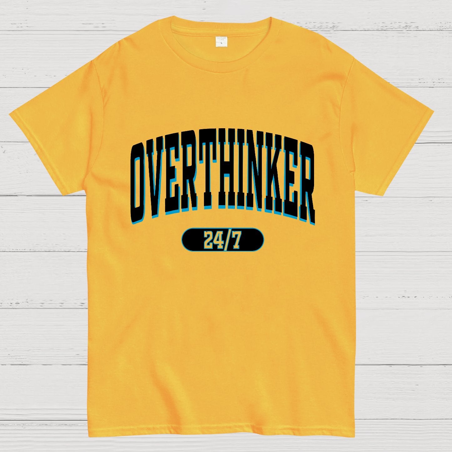 Overthinker All the time Geek T-Shirt