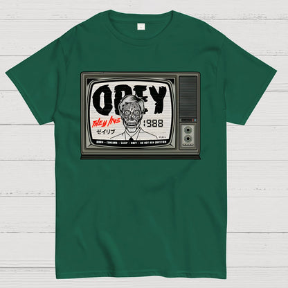 Mysterious World - Obey Geek T-Shirt