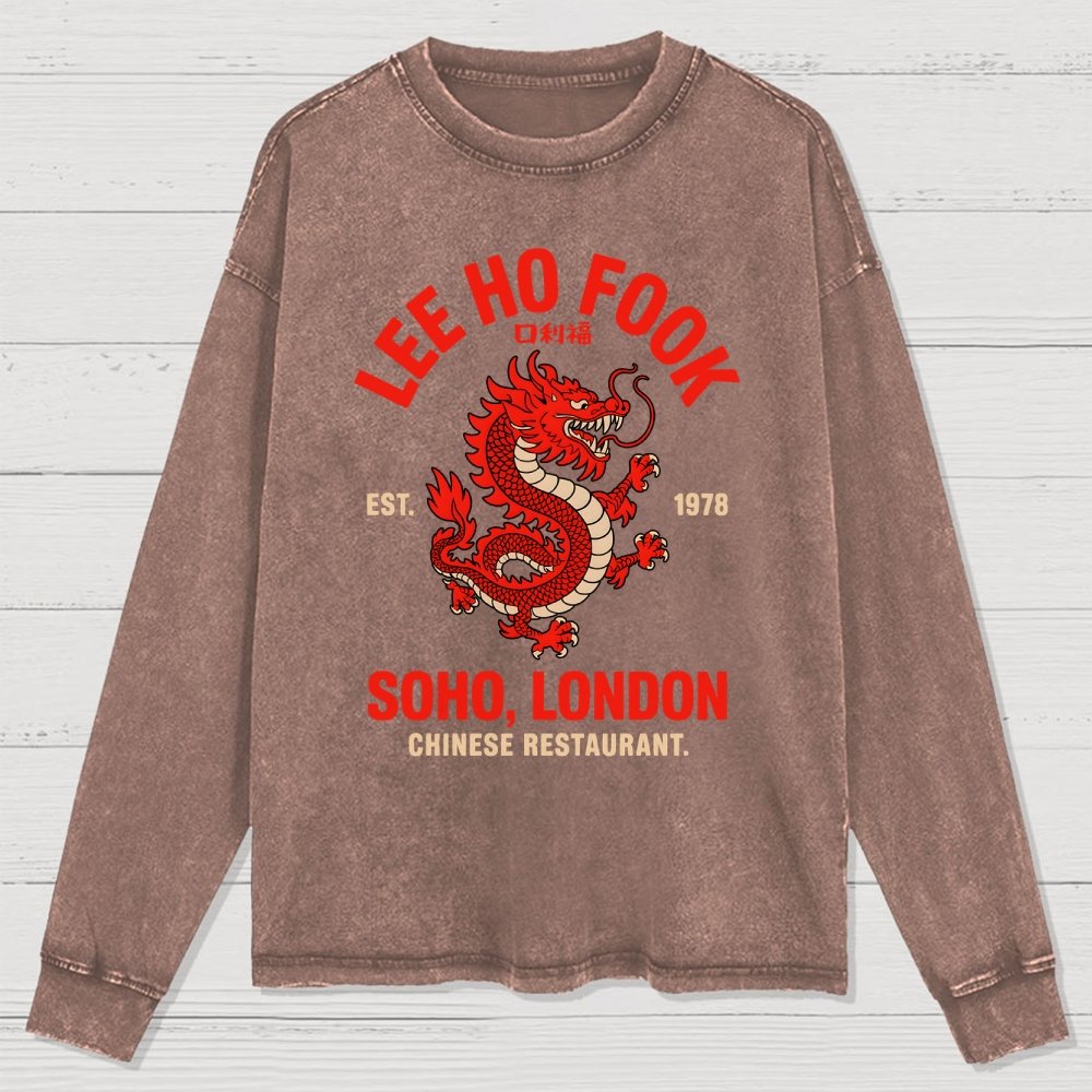 Lee Ho Fooks Washed Long Sleeve Tee
