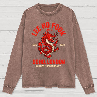 Lee Ho Fooks Washed Long Sleeve Tee