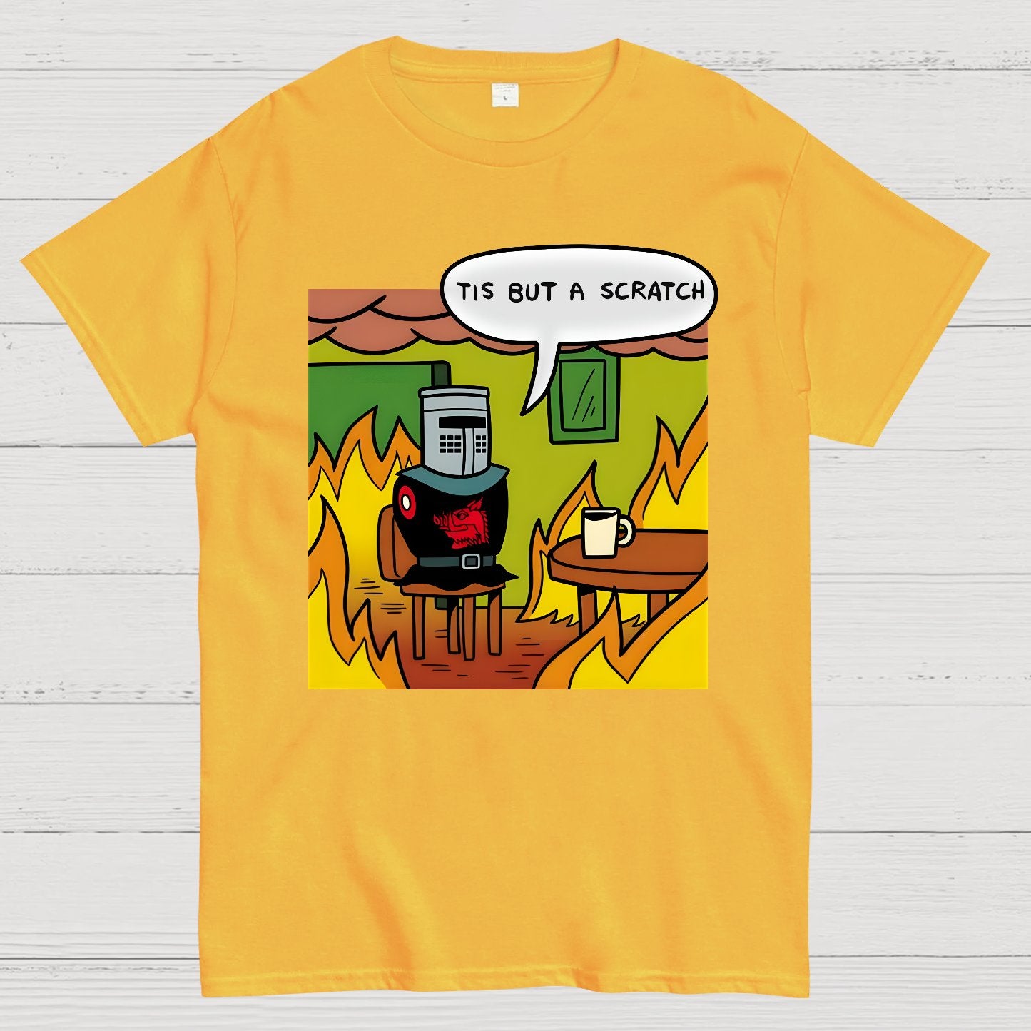Black Knight Fine Geek T-Shirt