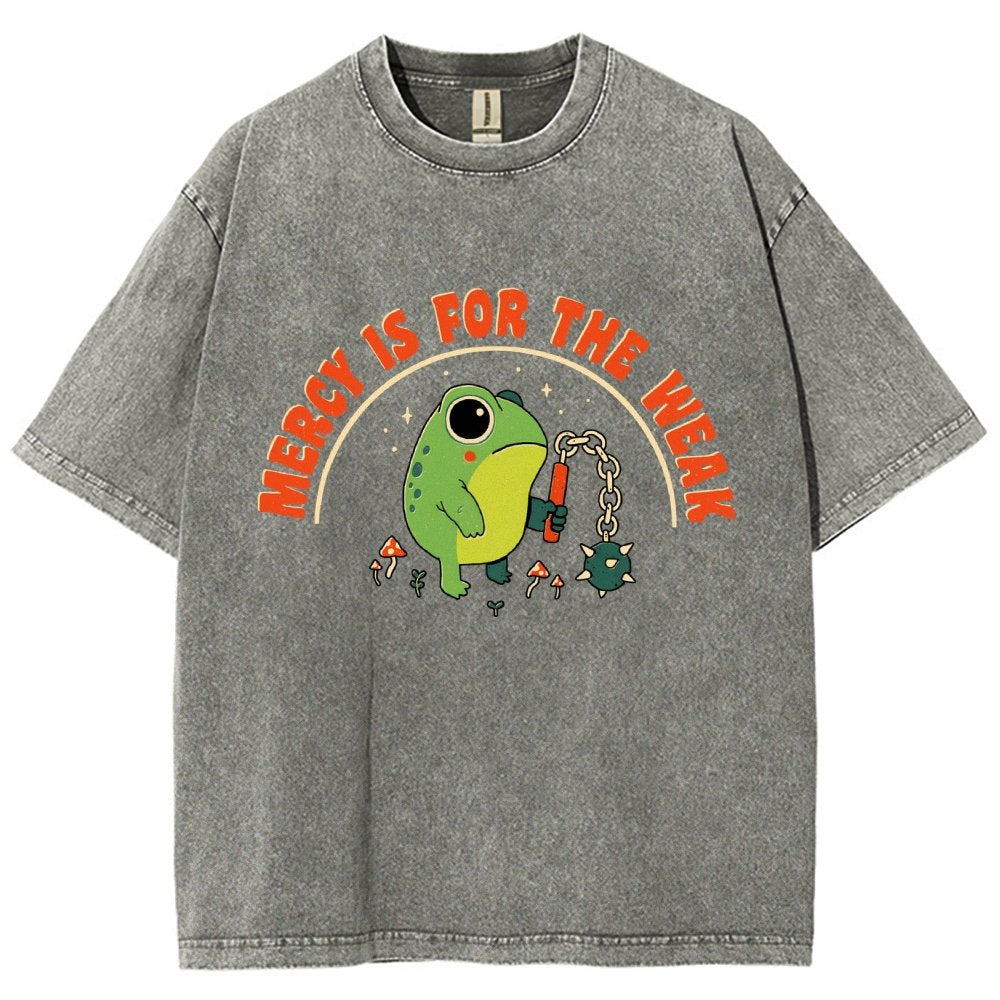 Mercy Is For The Weak Vintage Distressed T-shirt