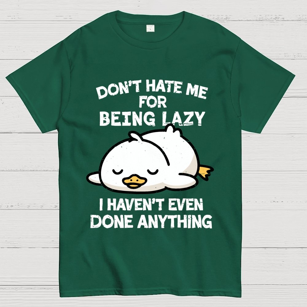 Duck Done Nothing Geek T-Shirt