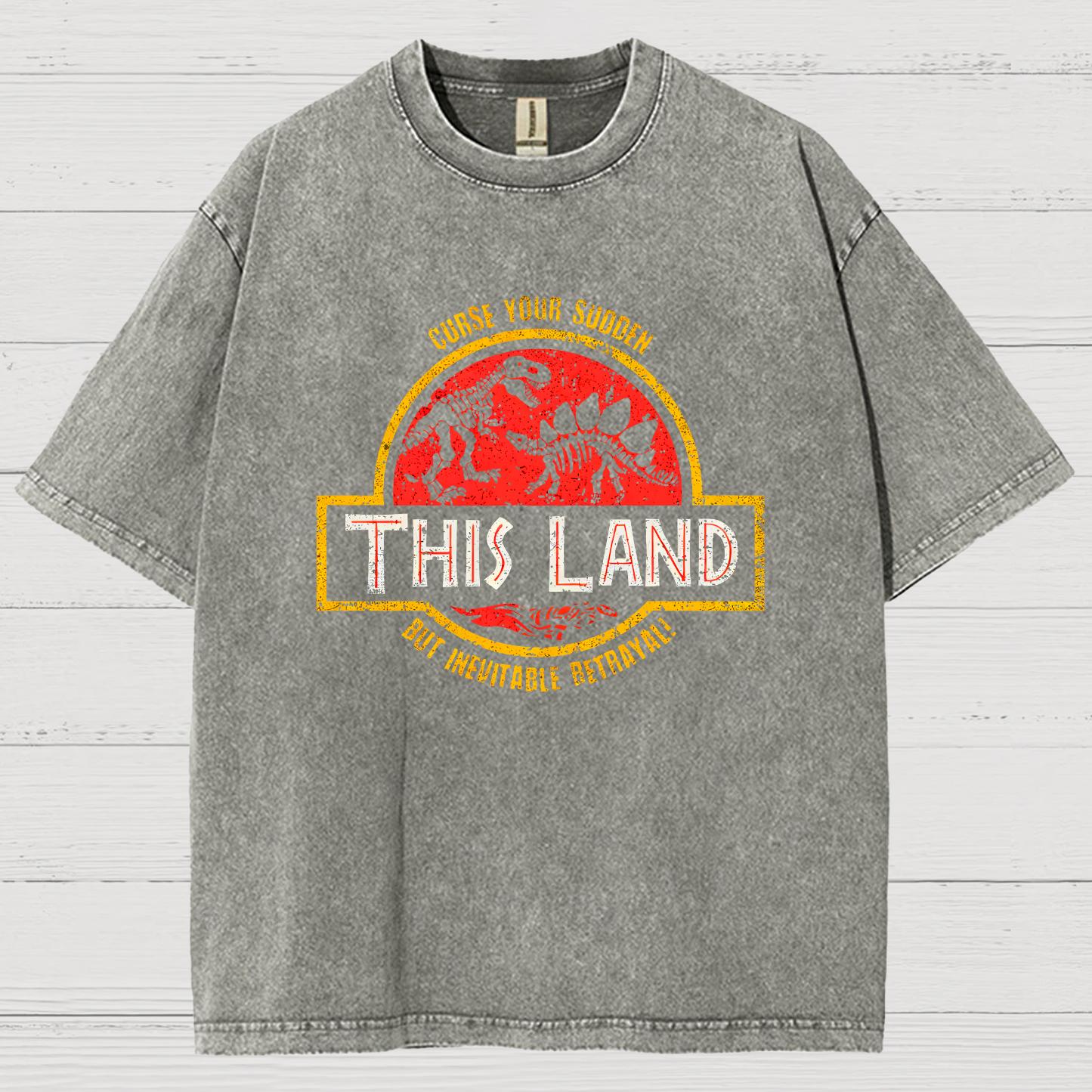 THIS LAND Vintage Distressed T-shirt