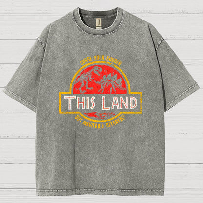 THIS LAND Vintage Distressed T-shirt