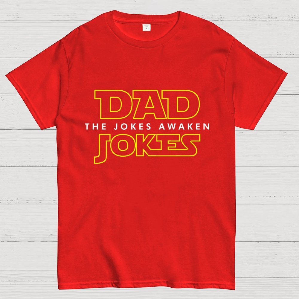 Dad Jokes - The Jokes Awaken Geek T-Shirt