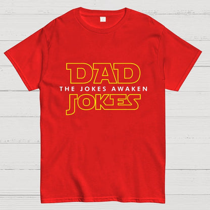 Dad Jokes - The Jokes Awaken Geek T-Shirt