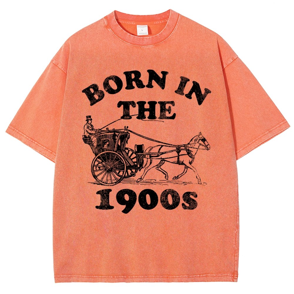 Born In The 1900s Vintage Distressed T-shirt