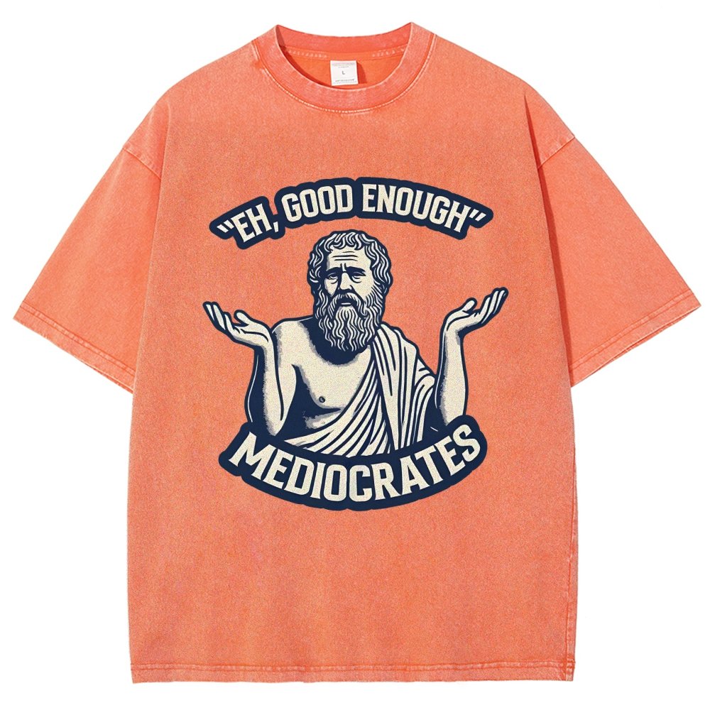 Eh Good Enough Vintage Distressed T-shirt