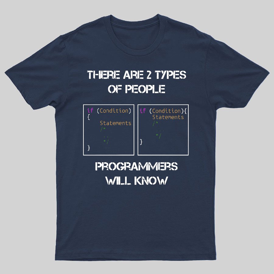 Programmer Will Know Geeky T-Shirt