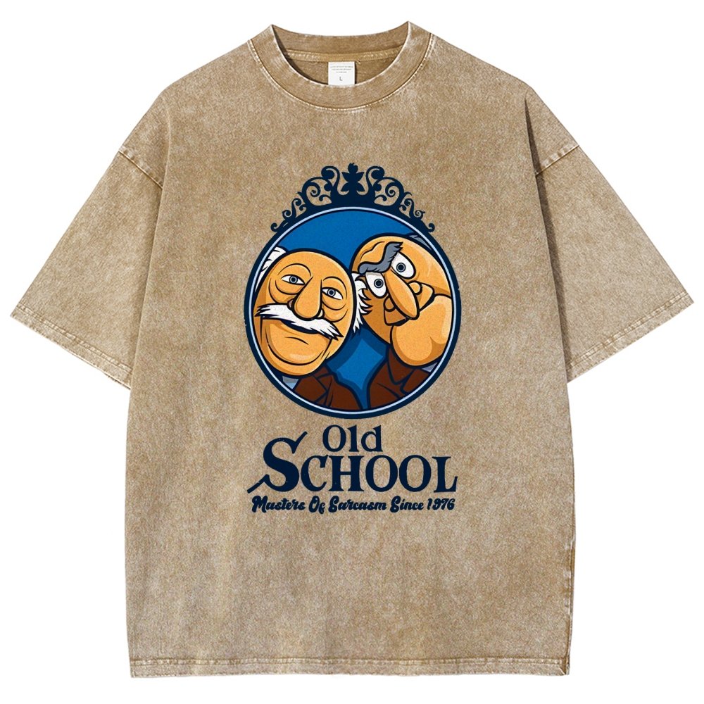 Old School Vintage Distressed T-shirt