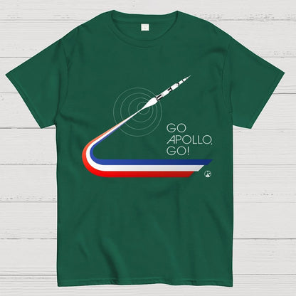 GO APOLLO, GO! We choose to go to the Moon... Geek T-Shirt