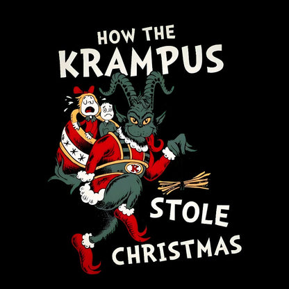 How The Krampus Stole Christmas Geek T-Shirt
