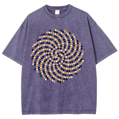 Fibonacci modulus Vintage Distressed T-shirt