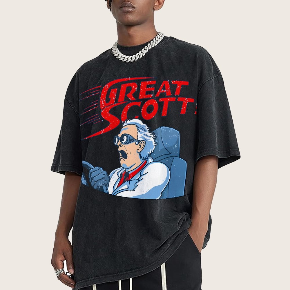 Time Racer Vintage Distressed T-shirt